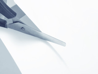 paper and scissors