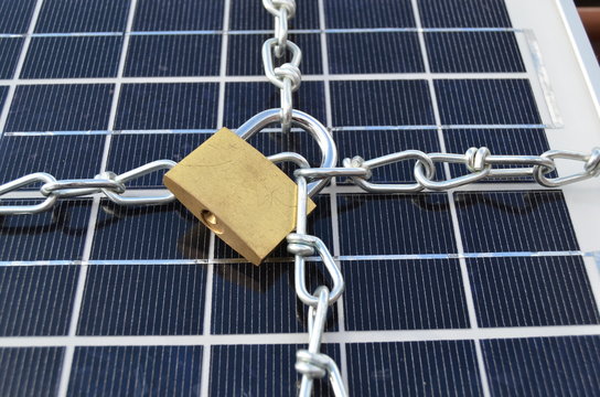 Solarmodul Schutz