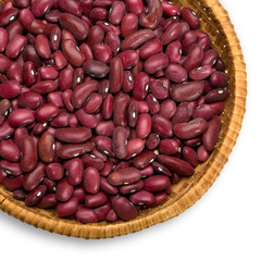 red  grains beans