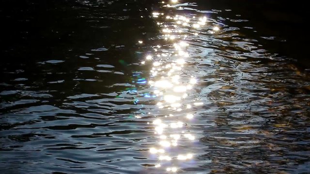 Solar flares on the current water