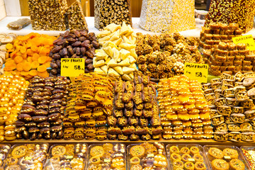 Turkish Sweets from Spice Bazaar, Istanbul