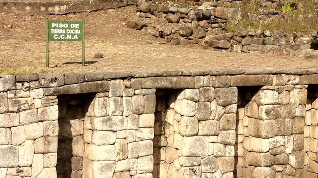 Inca ruins in Cuenca, Ecuador