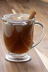 hot fresh apple cider