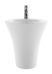 ceramic bidet isolated on white background