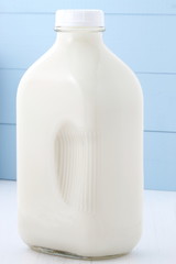 half gallon milk bottle