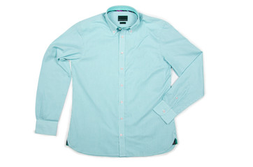 Nice male shirt isolated on the white