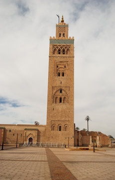 Koutubia mosque in Marrakech (Morocco)