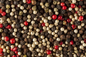 Raw Whole Four Peppercorn Blend