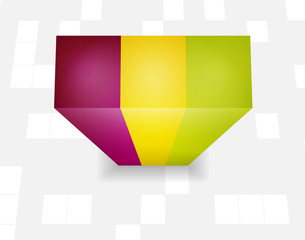 three dimensional template