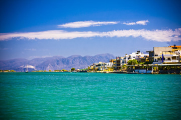 Elounda City, Crete, Greece