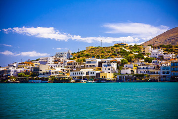 Elounda City, Crete, Greece