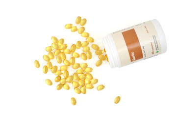 Garlic oil capsules