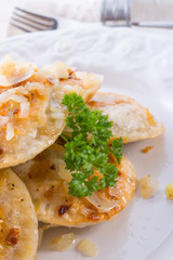pierogi with meat