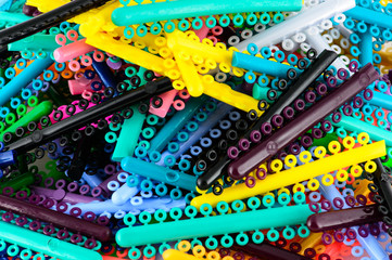 Assorted orthodontics elastomeric rings