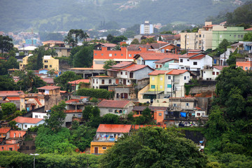 Fototapeta na wymiar Mairinque miejscowość niedaleko Sao Roque w Brazylii