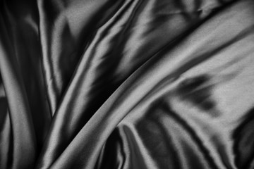 Obraz premium Black silk texture