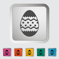Easter Egg single icon.