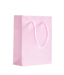 Pink shopping bag