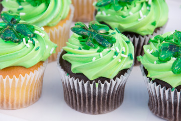 St. Patrick cupcakes