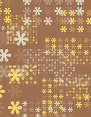 花柄のパターン