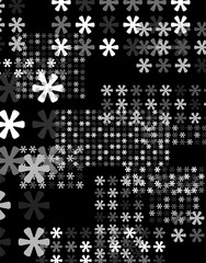 花柄のパターン