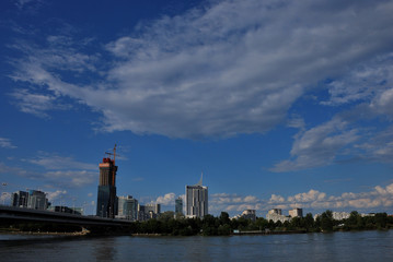 Obraz premium donau in wien