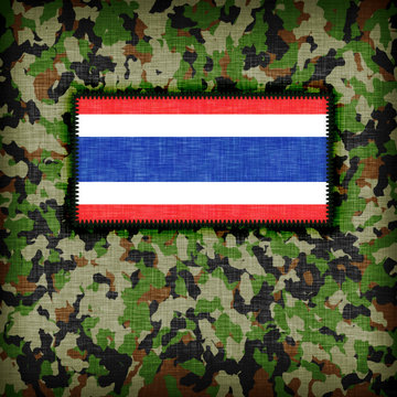 Amy camouflage uniform, Thailand