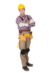 Portrait of construction worker