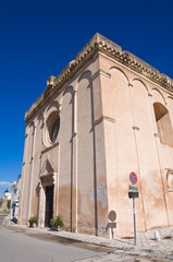 Mother Church of Massafra. Puglia. Italy.