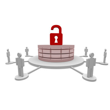 datenbank, datenbanken, db, schloss, sicher, firewall,