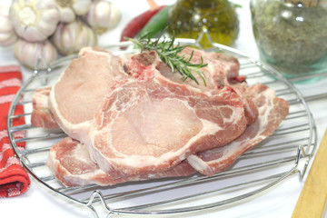 côtes de porc