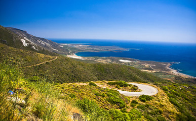 Fototapeta premium Elafonisi beach, Crete, Greece