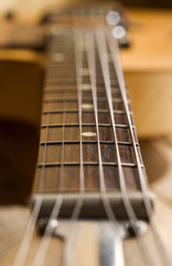 Fototapeta premium guitar fretboard
