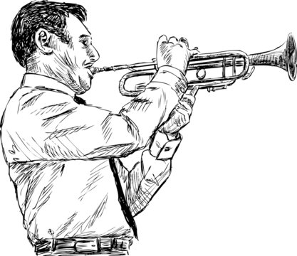 trumpeter player