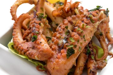 Octopus salad