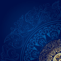 Vintage floral background