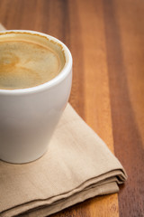 espresso in a cup