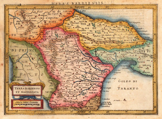 Italy old map
