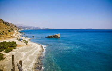 Fototapeta na wymiar niesamowity krajobraz Krety