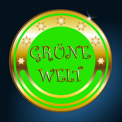 Greengoldbutton gruene Welt