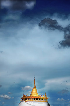 Golden Mount and Wat Saket,Thailand