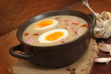 zur, zurek - component of a traditional Polish soup Sourdough