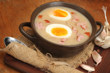 zur, zurek - component of a traditional Polish soup Sourdough