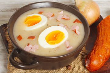 zur, zurek - component of a traditional Polish soup Sourdough
