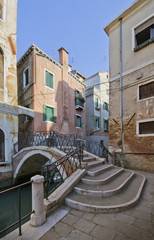 Antico ponte a Venezia