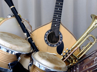 Fototapeta premium instrumentos musicales