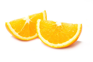 fresh orange slice