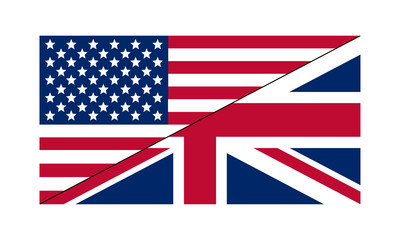 Drapeau Américano-Britannique