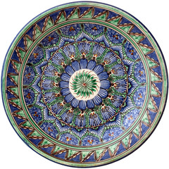 Middle east traditional round plate