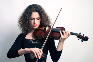 Violin violinist musician playing